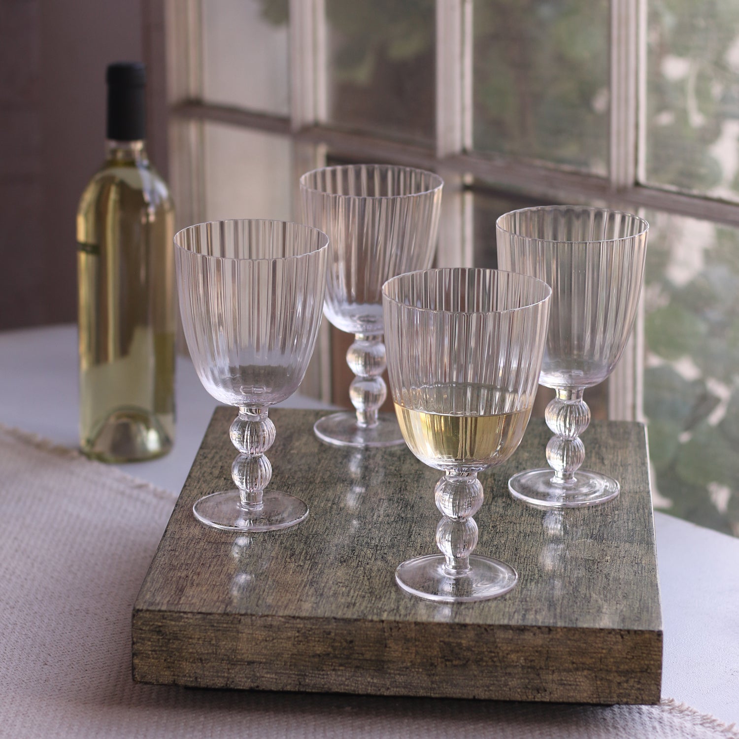 GLASS Venice All Purpose Set of 4 (Clear)