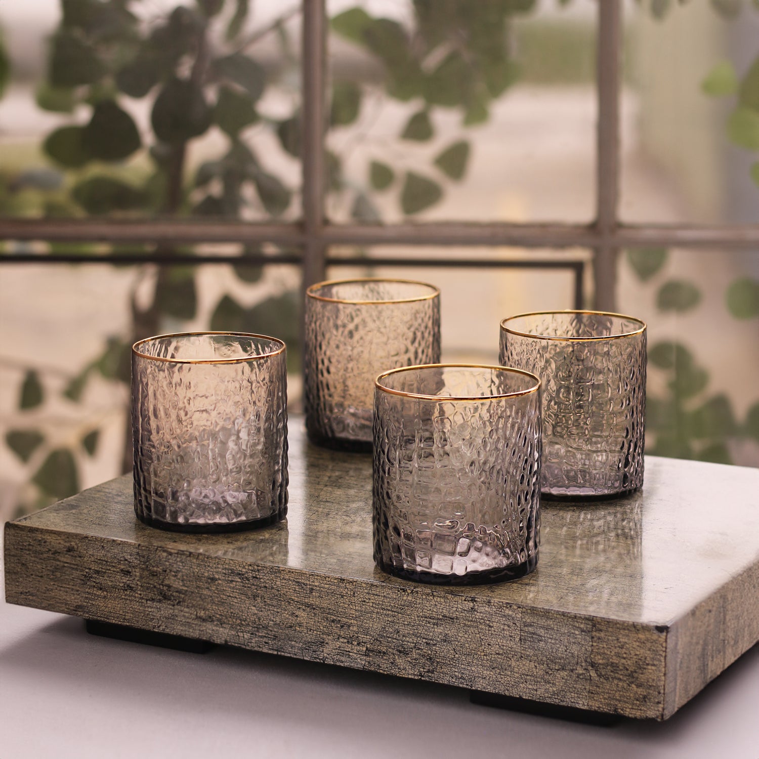 beatriz-ball-glass-croc-double-old-fashioned-with-gold-rim-set-of-4-smoke-grey