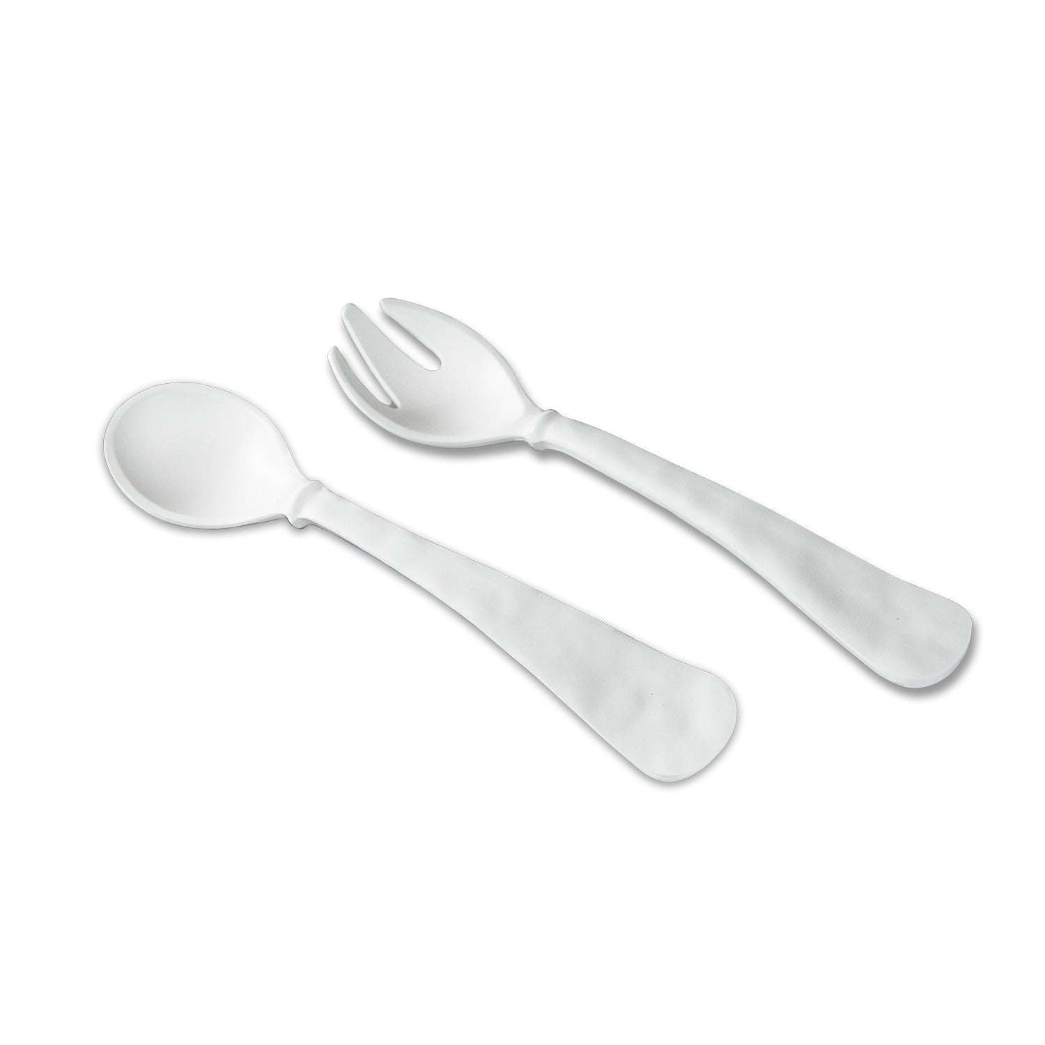 VIDA Nube Large Salad Servers (White)