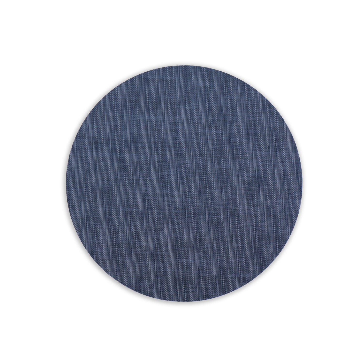 VIDA Round Woven Placemats Set of 4 (Navy)
