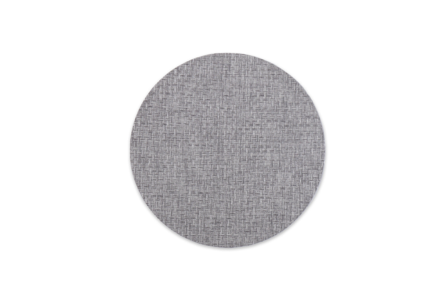 VIDA Round Woven Placemats Set of 4 (Charcoal)