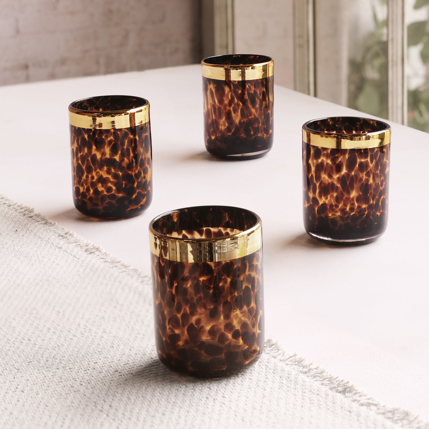 beatriz-ball-glass-tortoise-and-gold-tumbler-set-of-4