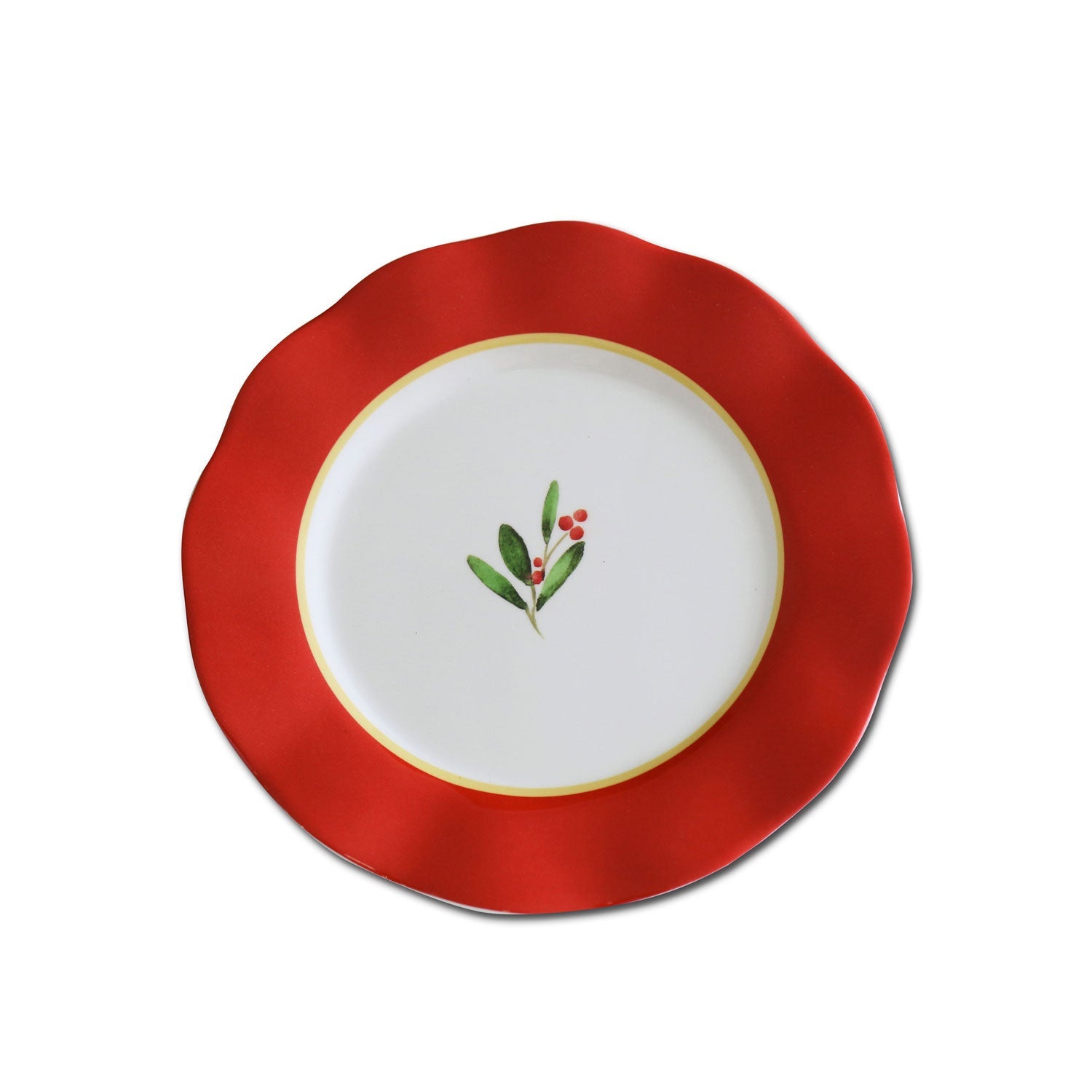 beatriz-ball-vida-holly-9-salad-plate-set-of-4-red-and-white