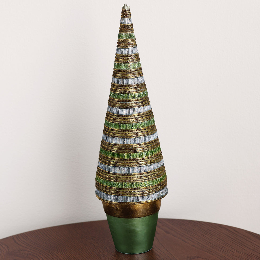 HOLIDAY Royal Forest Regal 15.5&quot; Cone Tree (Multi)