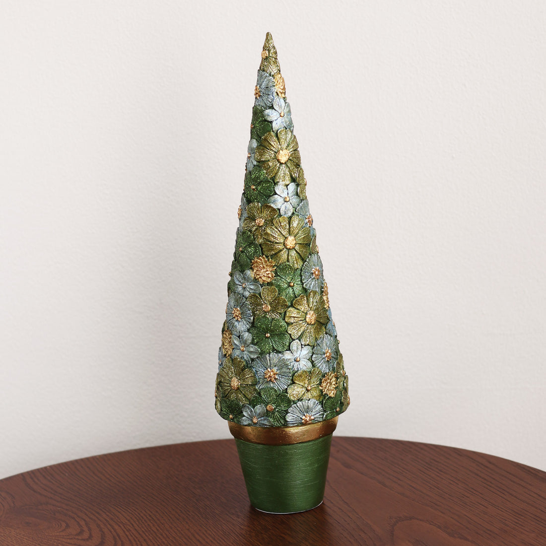 HOLIDAY Royal Forest Bouquet 14&quot; Cone Tree (Multi)