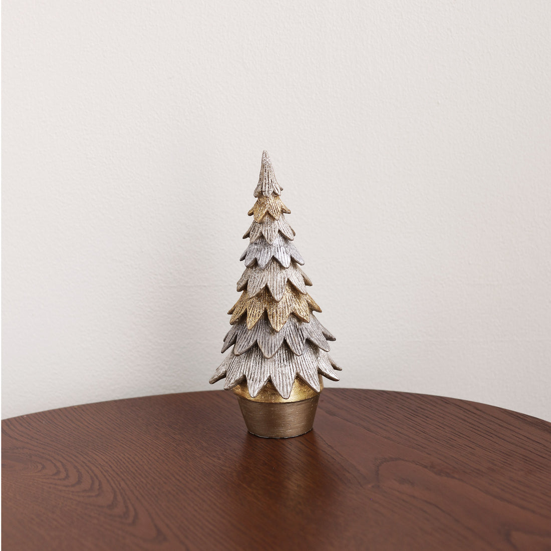 HOLIDAY Royal Forest Champagne 8.5&quot; Cone Tree (Multi)