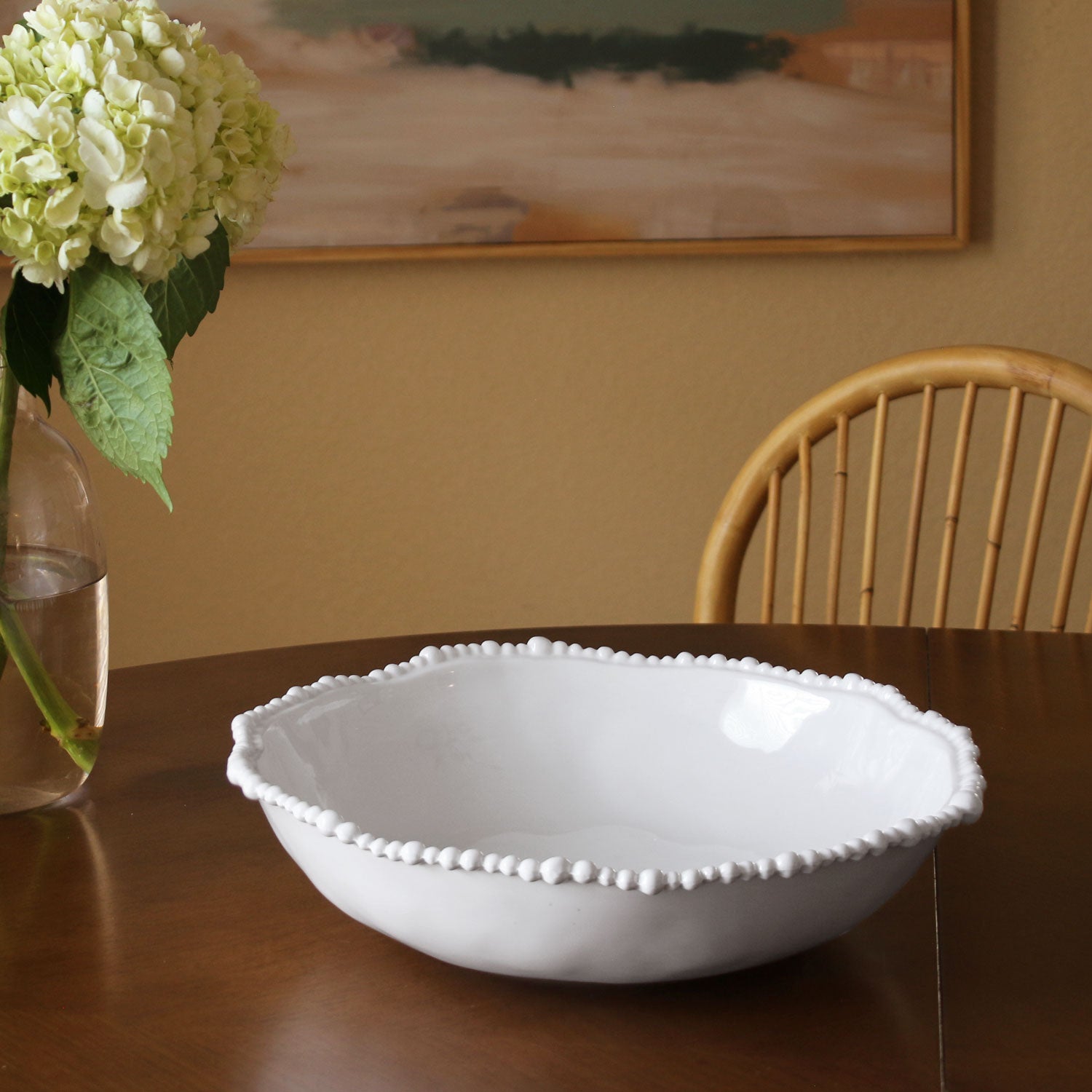 VIDA Alegria Large Pasta Bowl White