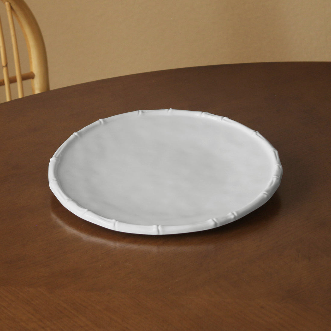 VIDA Bamboo 11&quot; Dinner Plate Set of 4 (White)