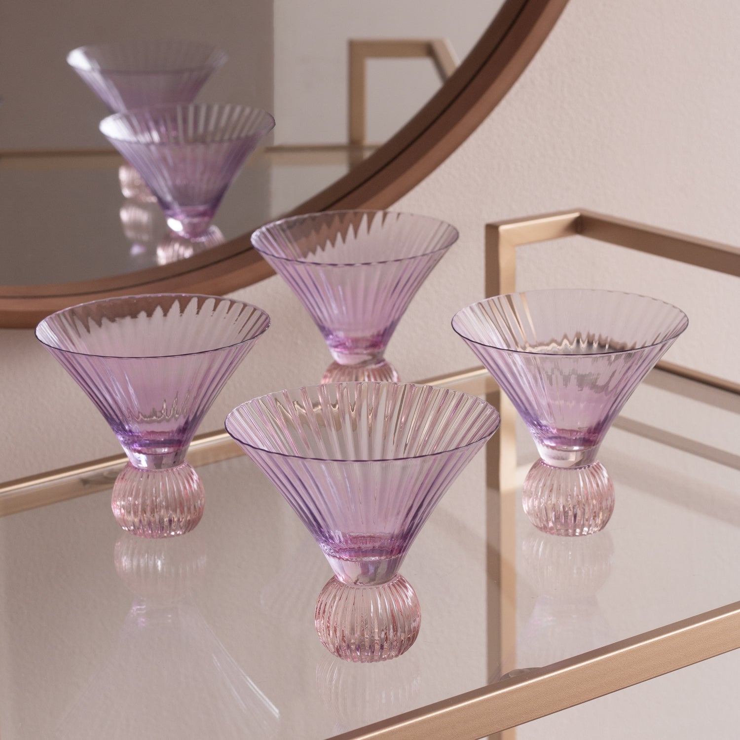beatriz-ball-glass-venice-martini-set-of-4-violet-and-pink