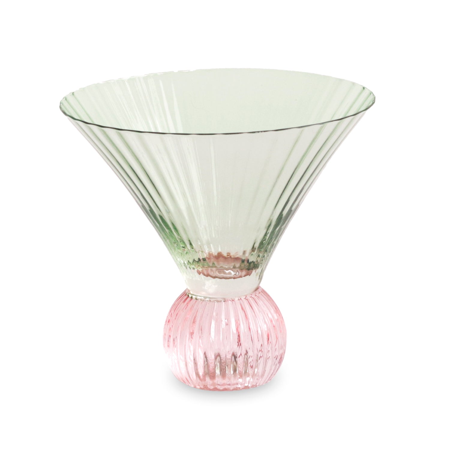 beatriz-ball-glass-venice-martini-set-of-4-green-and-pink