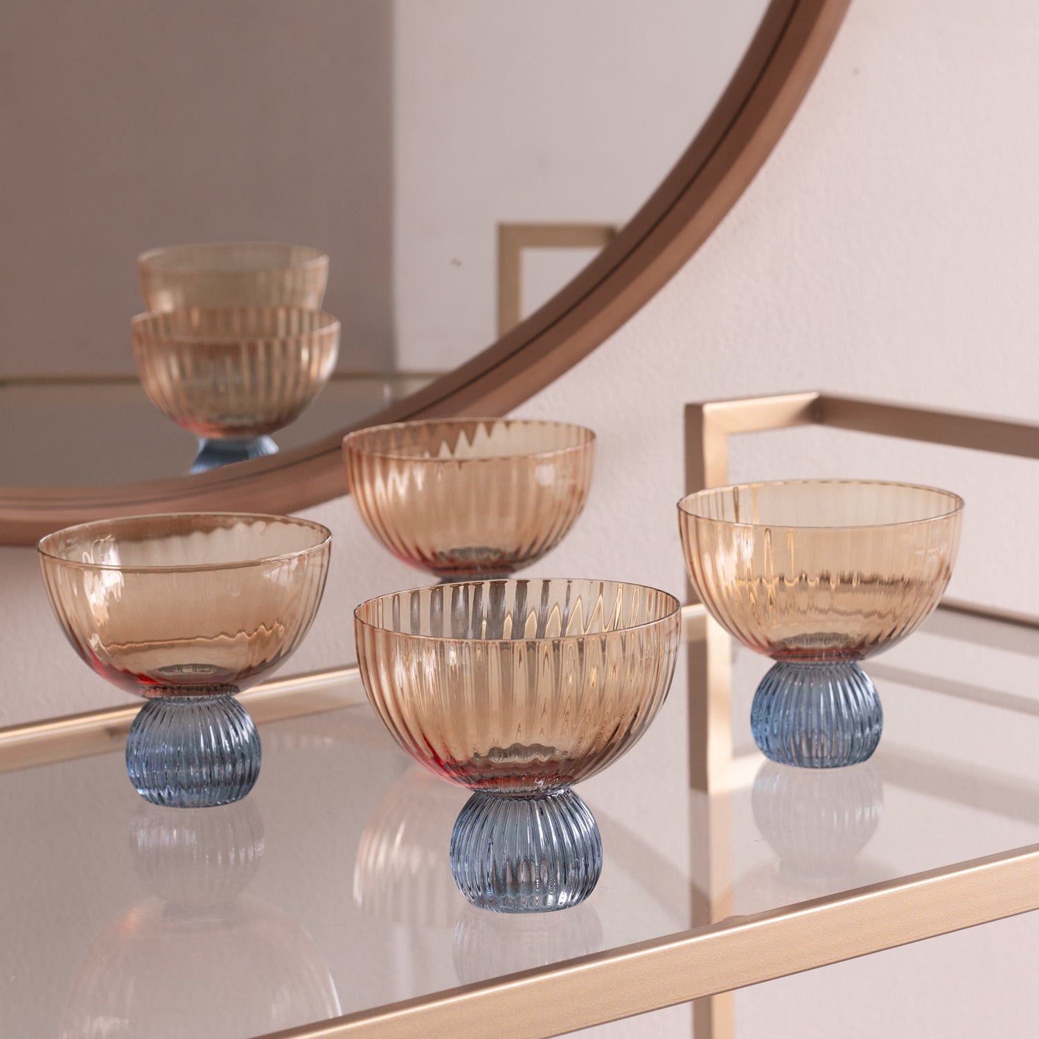 beatriz-ball-glass-venice-coupe-set-of-4-amber-and-blue