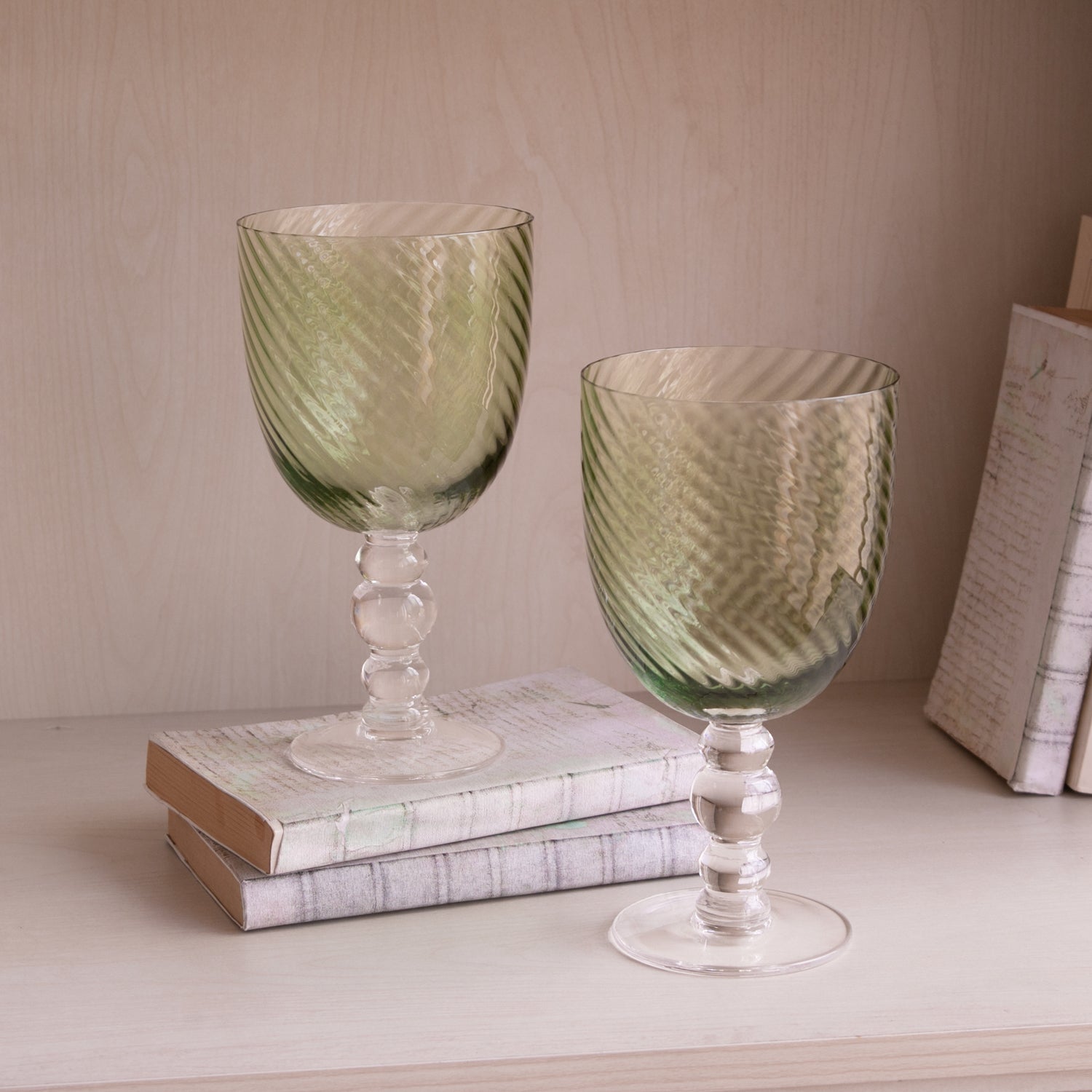 beatriz-ball-glass-french-swirl-all-purpose-set-of-4-green