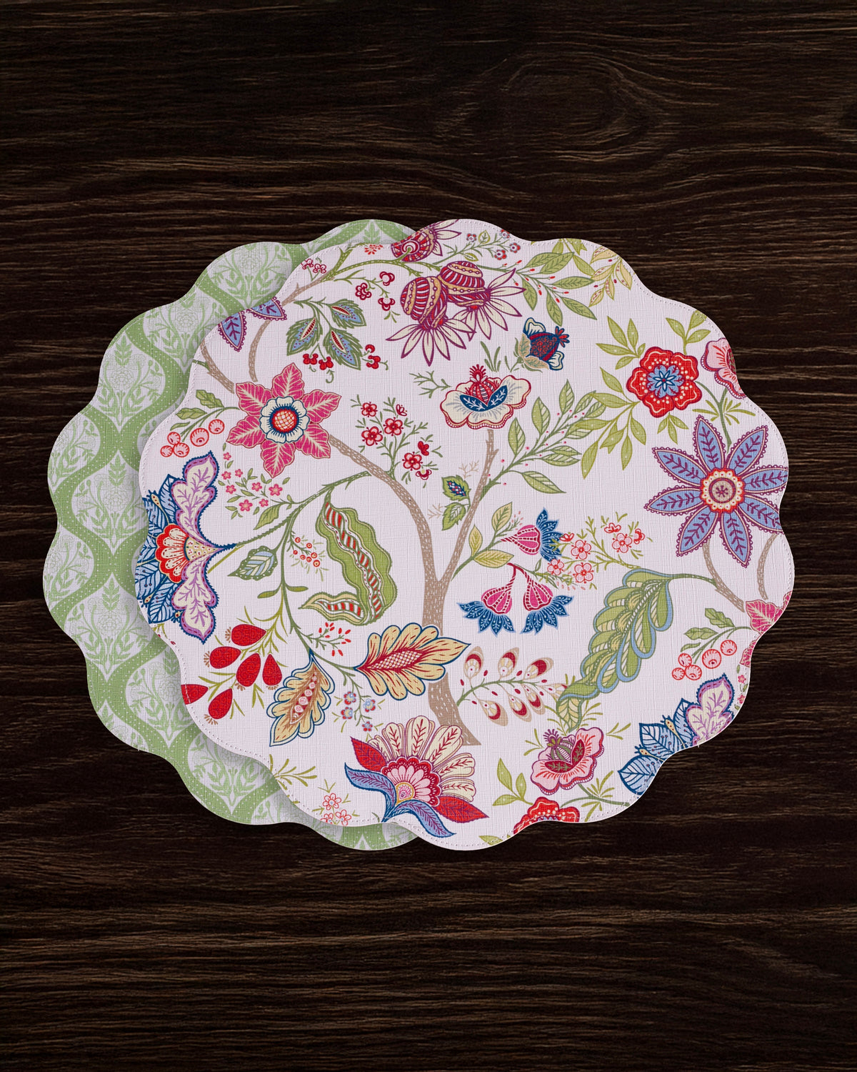beatriz-ball-vida-blooms-branches-reversible-round-placemats-set-of-4-periwinkle-peach