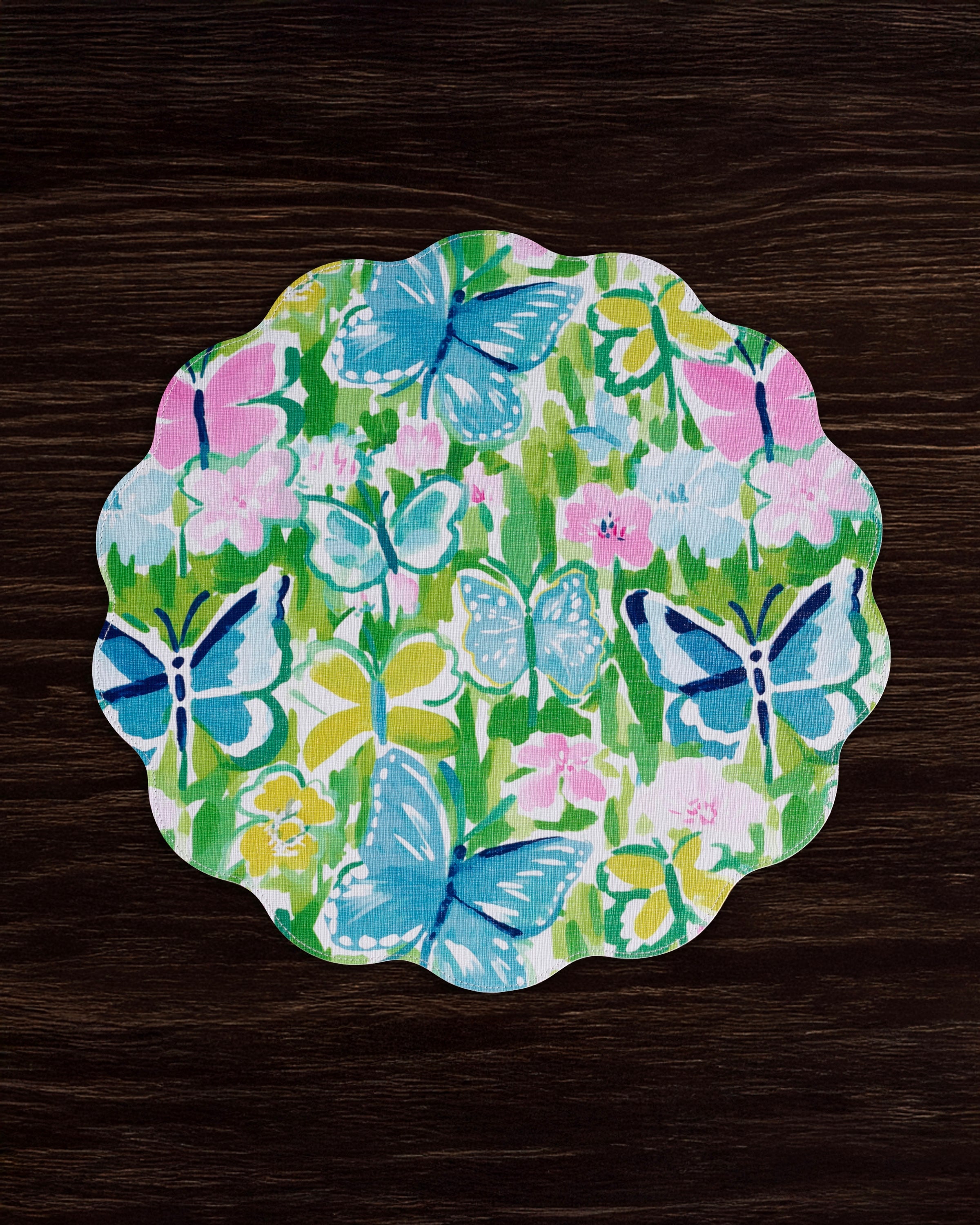 beatriz-ball-vida-butterfly-garden-flowers-reversible-round-placemats-set-of-4-pastel