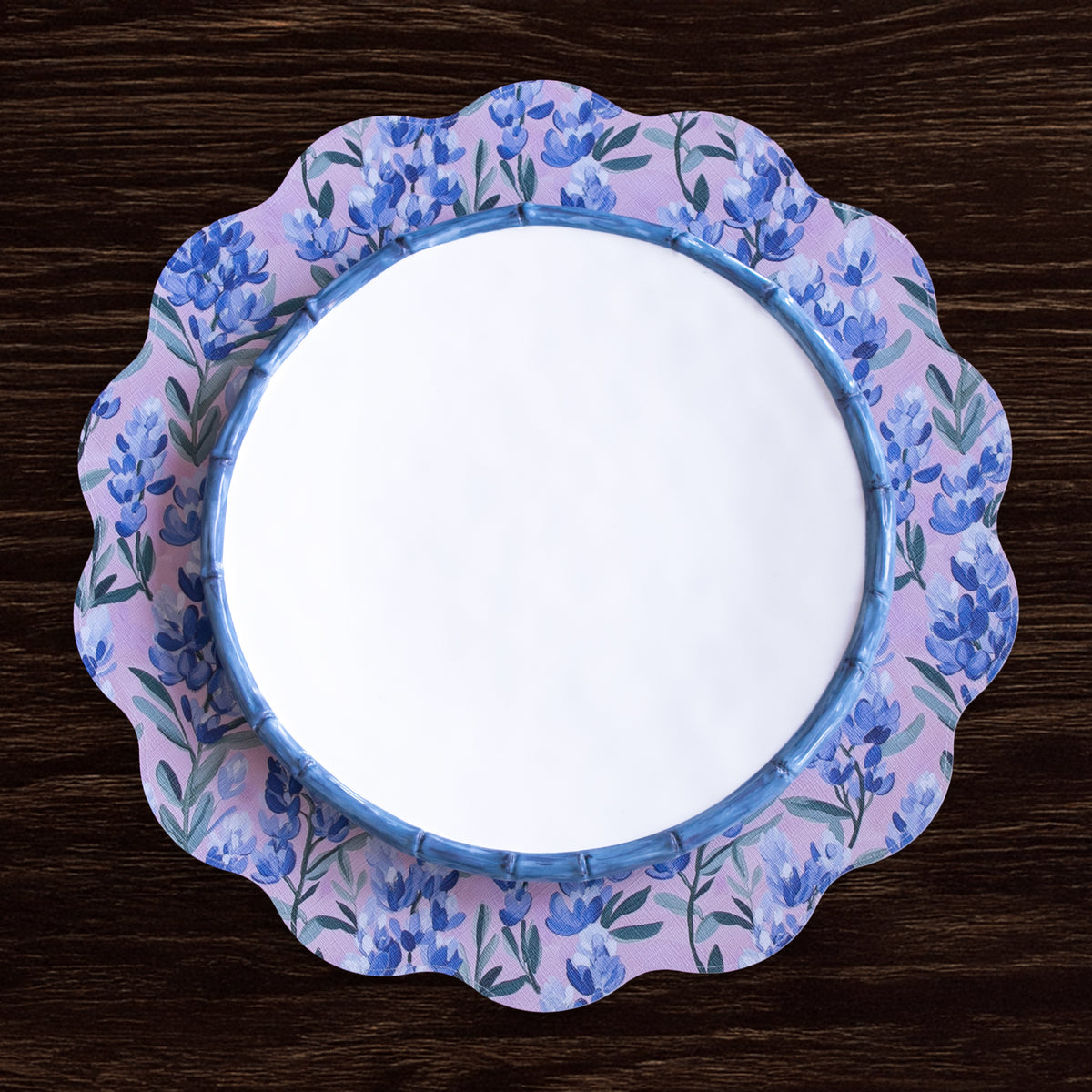 beatriz-ball-vida-bluebells-and-flowers-reversible-round-placemats-set-of-4-pink-and-green