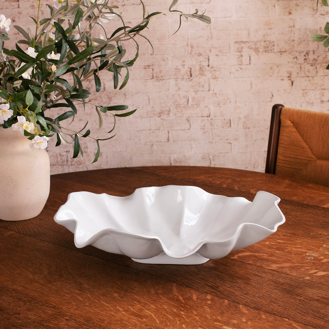 VIDA Havana Aries Large Bowl White
