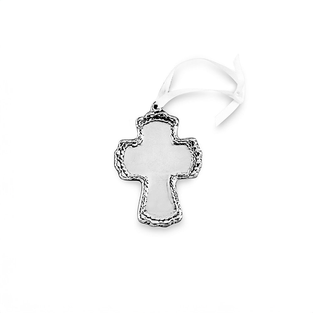 BABY Cord Cross Ornament