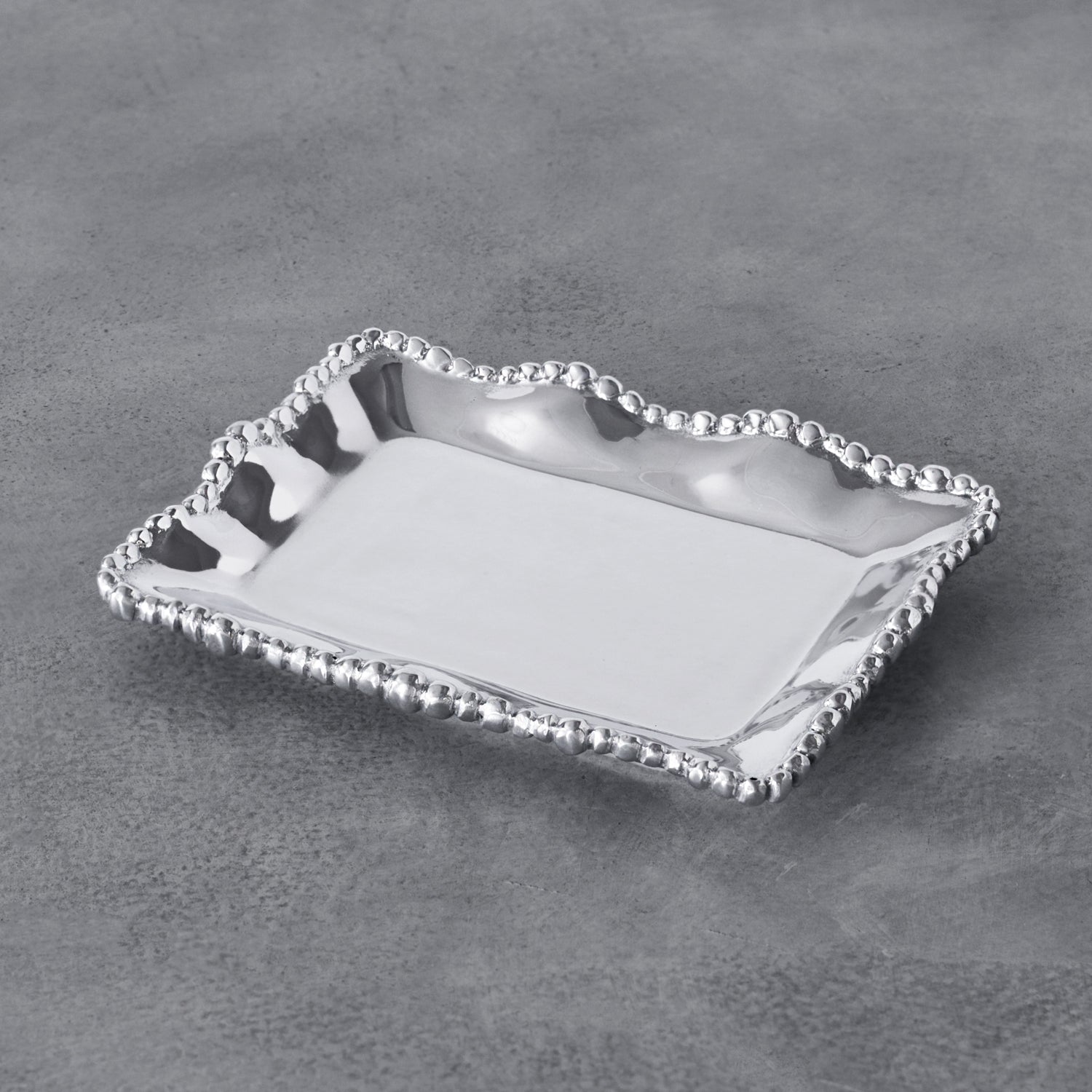 GIFTABLES Organic Pearl Rectangular Tray