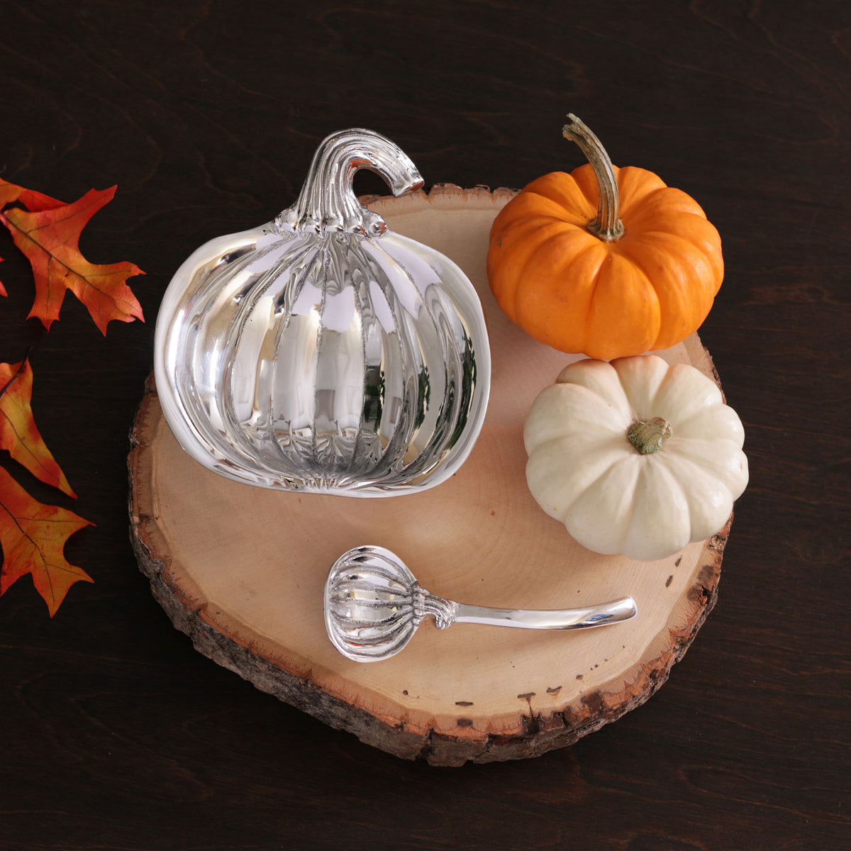 beatriz-ball-giftables-holiday-pumpkin-bowl-with-spoon