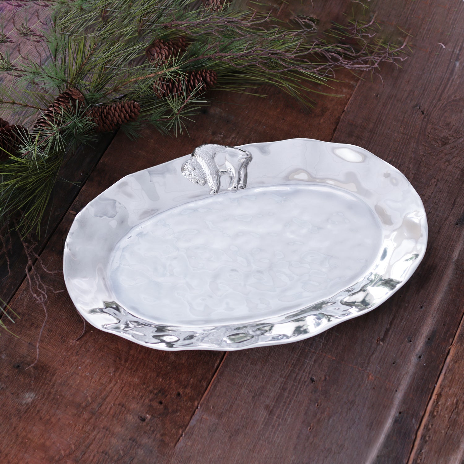 WESTERN Buffalo Large Oval Platter