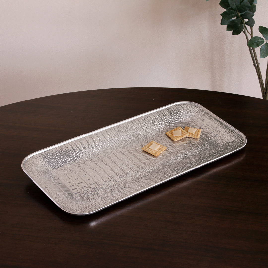 PIELES Croc Long Rectangular Tray