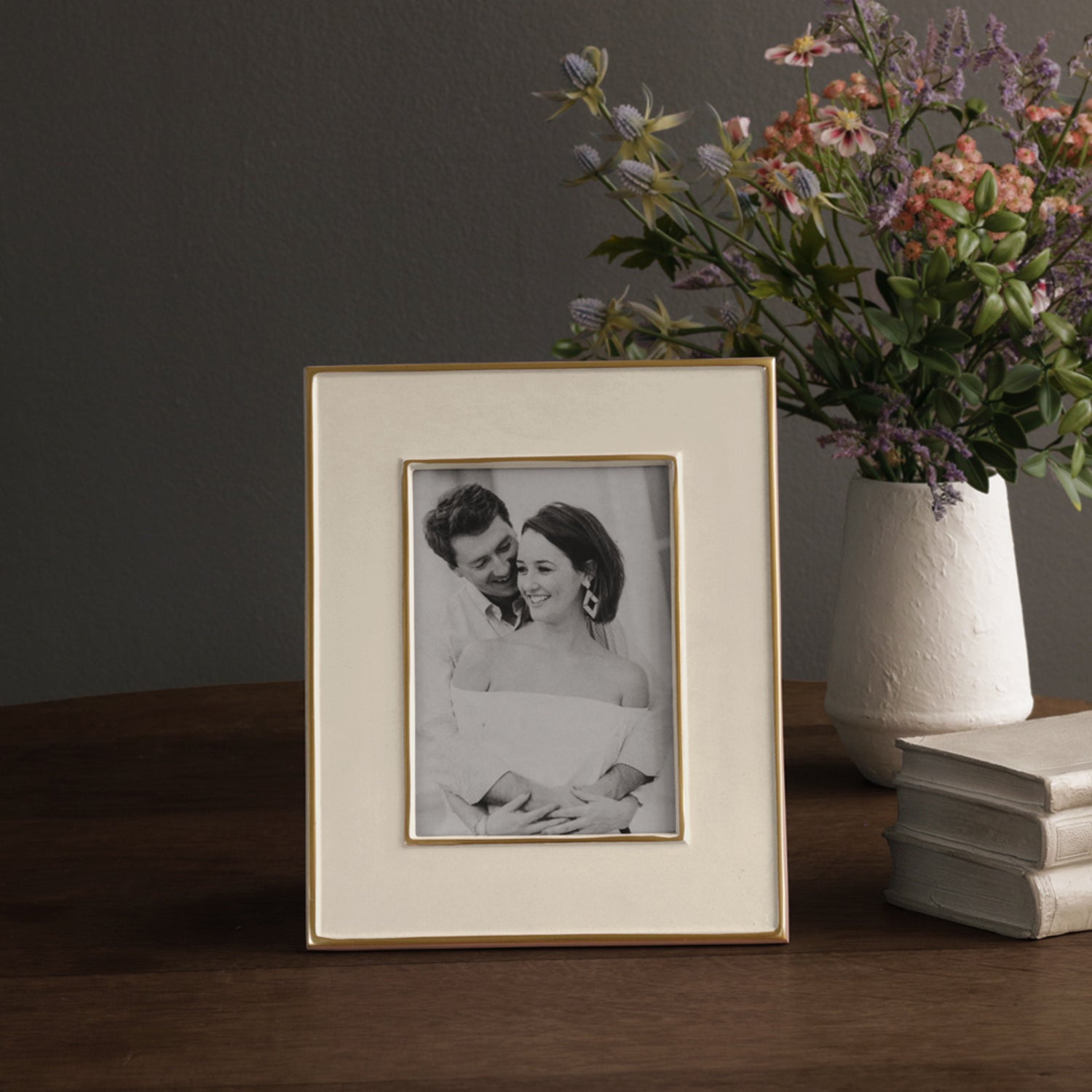 FINAL SALE - FRAME Encanto Jason 5 x 7 (Cream) - SECONDS - NON REFUNDABLE