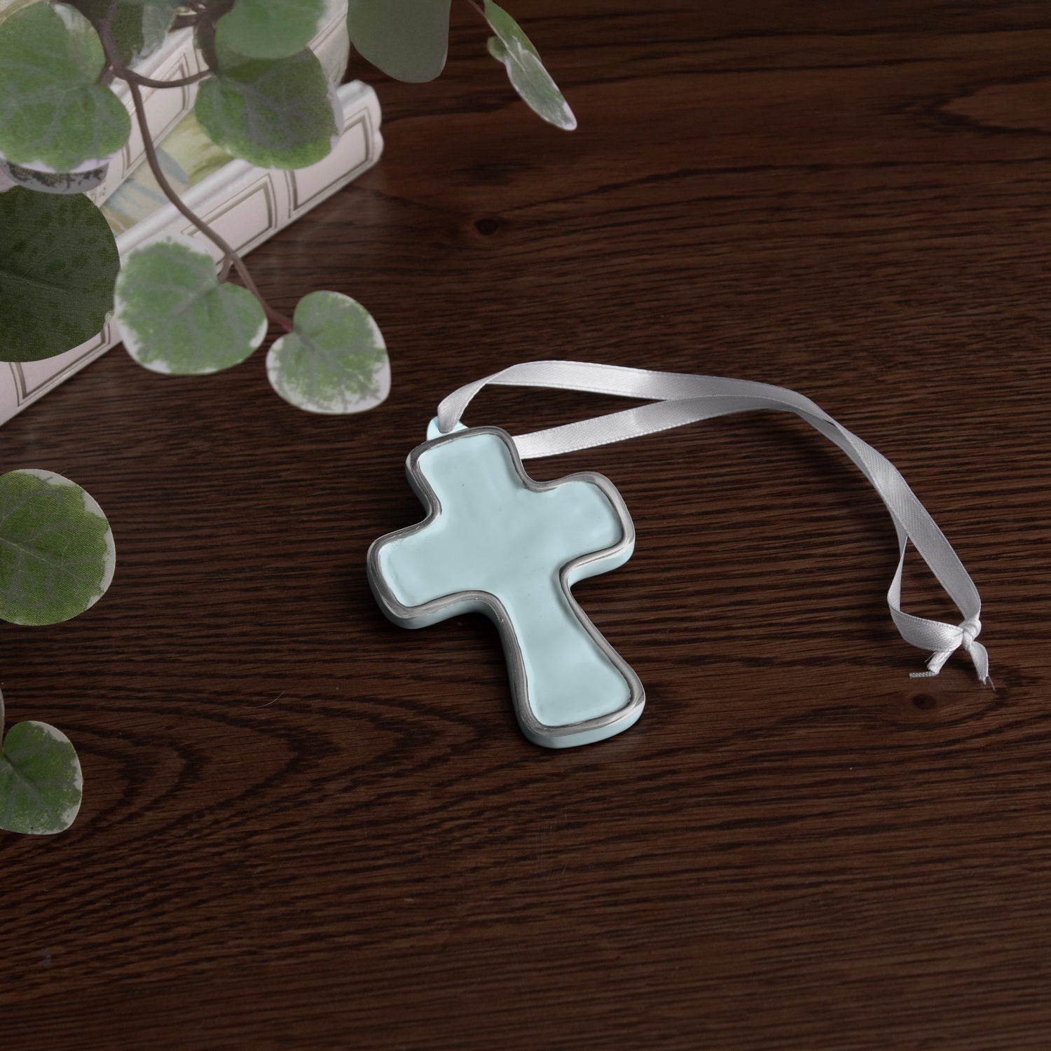 ENCANTO  Athens Cross Ornament (Sky Blue)