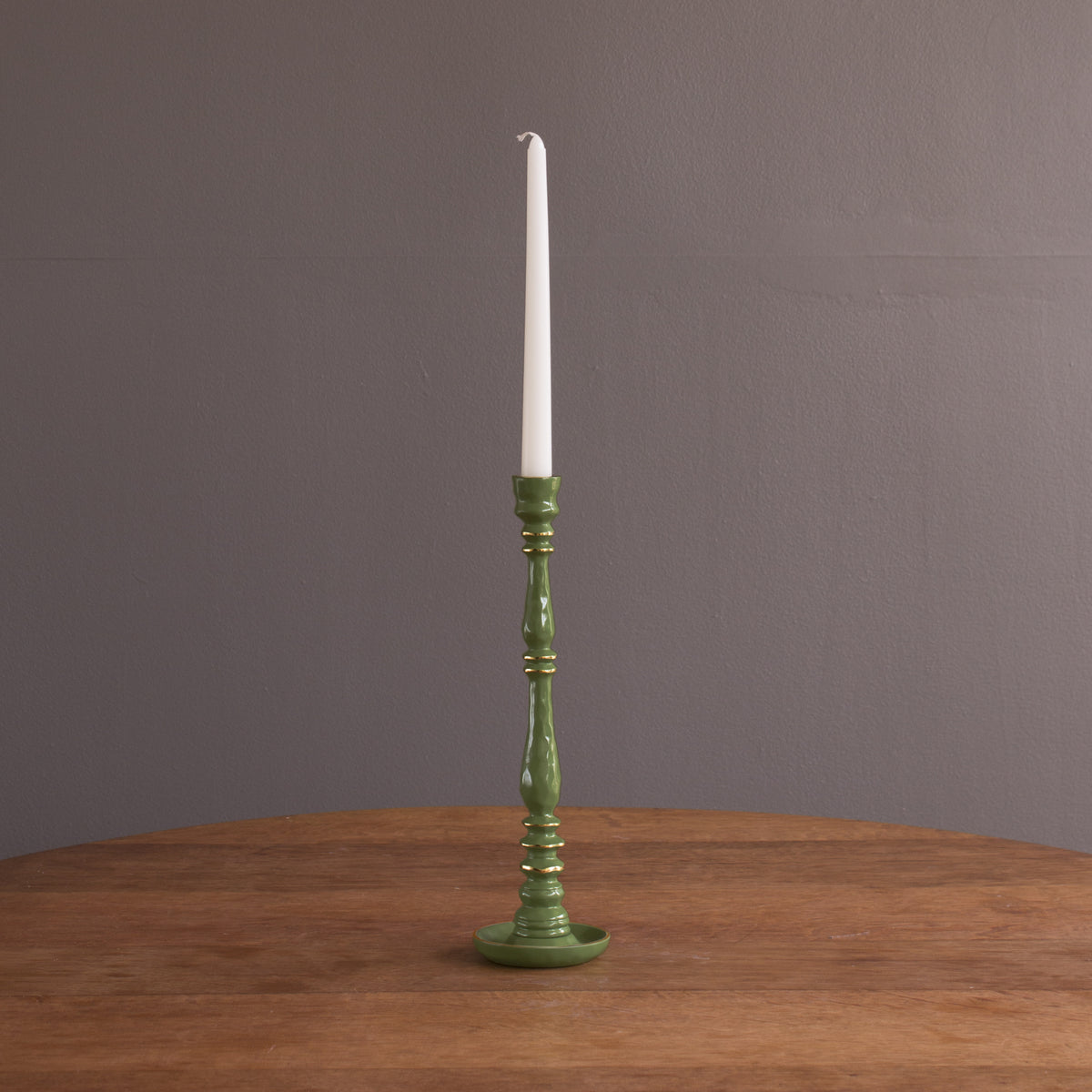 beatriz-ball-encanto-crosby-small-candlestick-holder-leaf-green