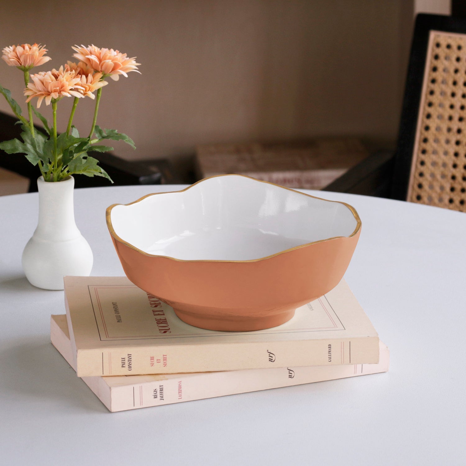 beatriz-ball-encanto-dakota-small-bowl-cayenne-and-white