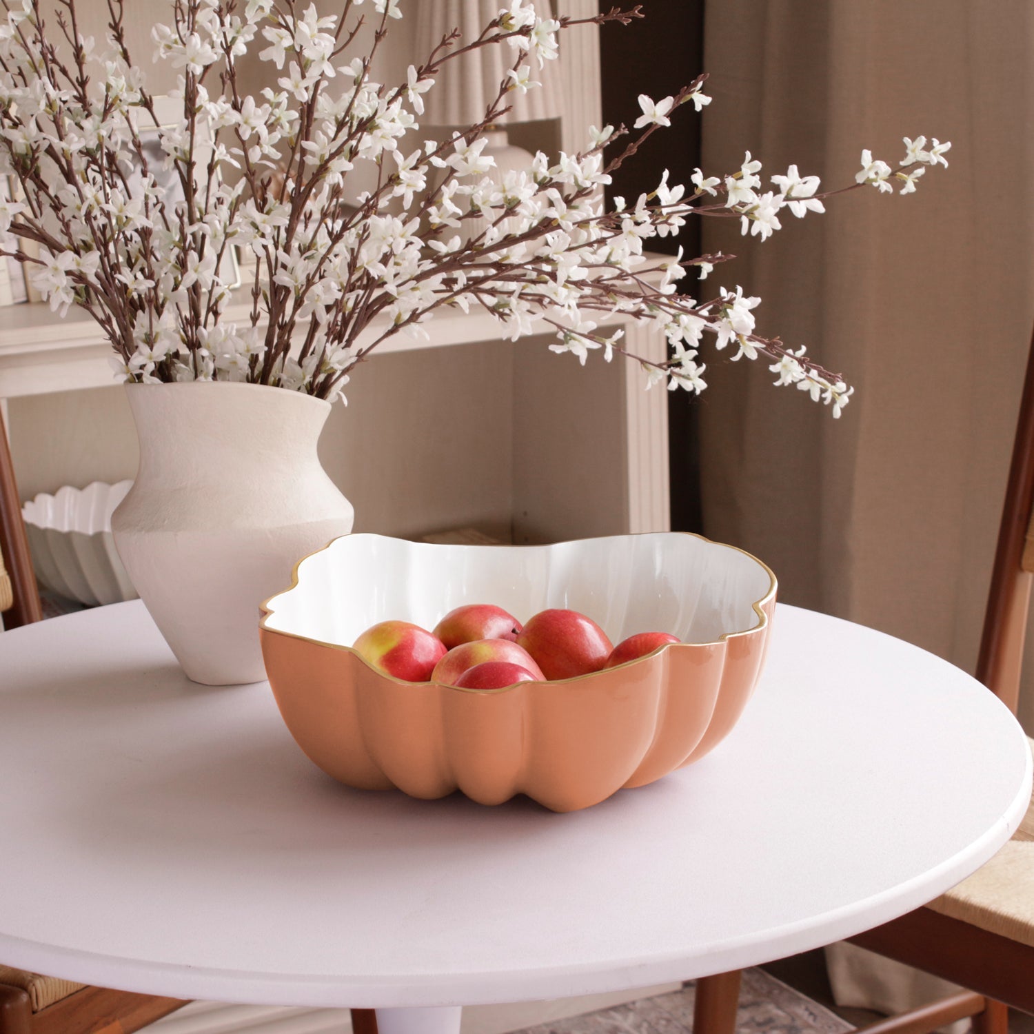 beatriz-ball-encanto-rita-medium-bowl-cayenne-and-white
