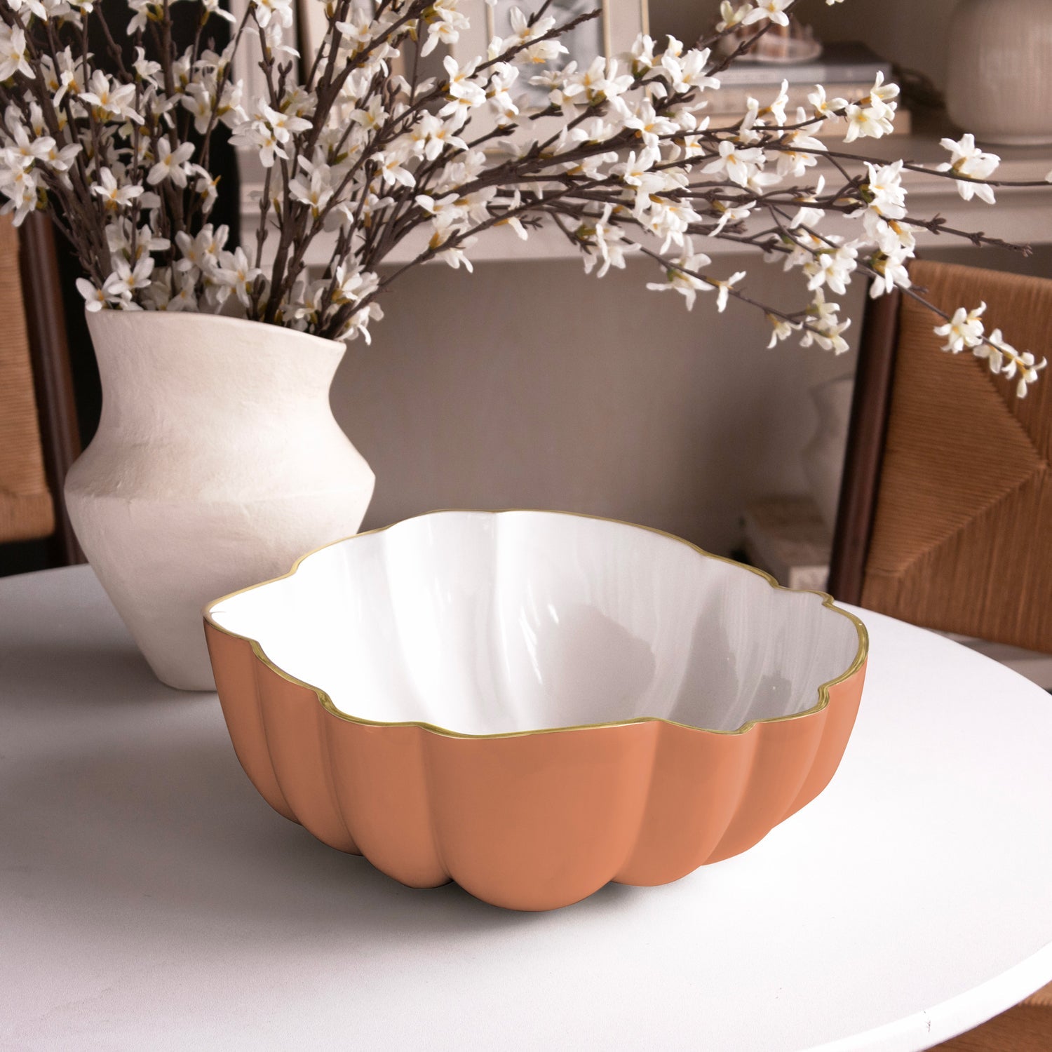 beatriz-ball-encanto-rita-medium-bowl-cayenne-and-white