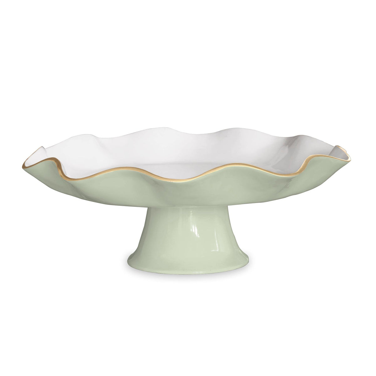 beatriz-ball-encanto-carola-pedestal-cake-plate-pistachio-and-white
