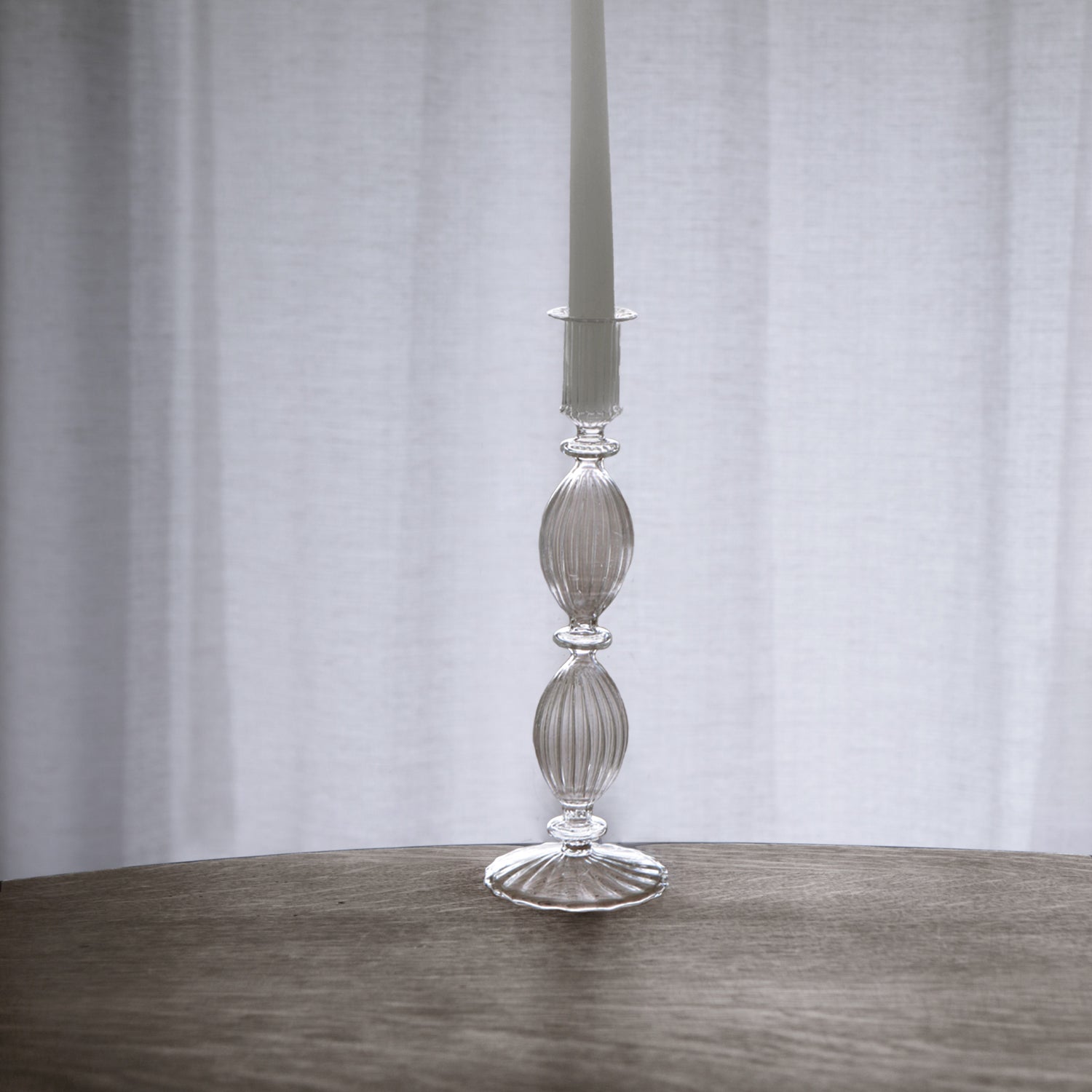 beatriz-ball-glass-cambridge-beryl-10-candlestick-holder-set-of-2-clear