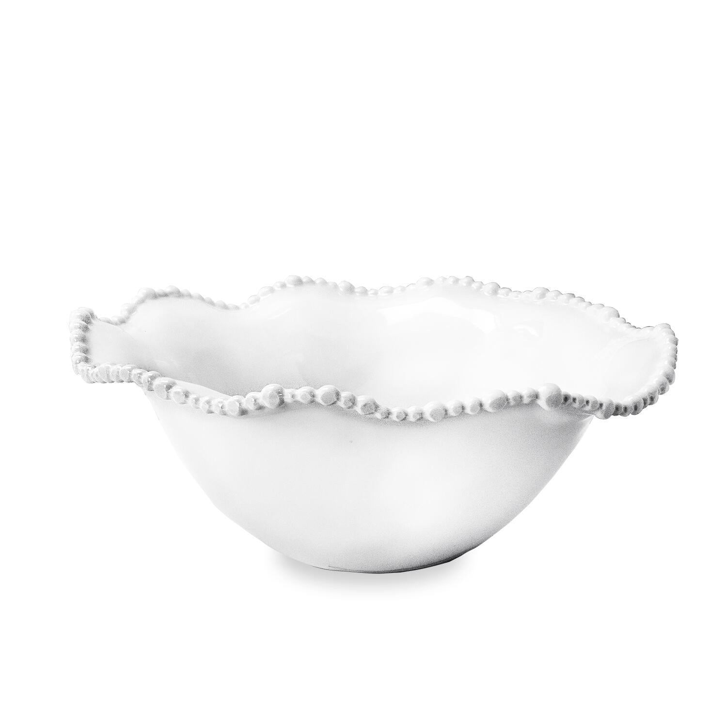 VIDA Alegria Medium Bowl White