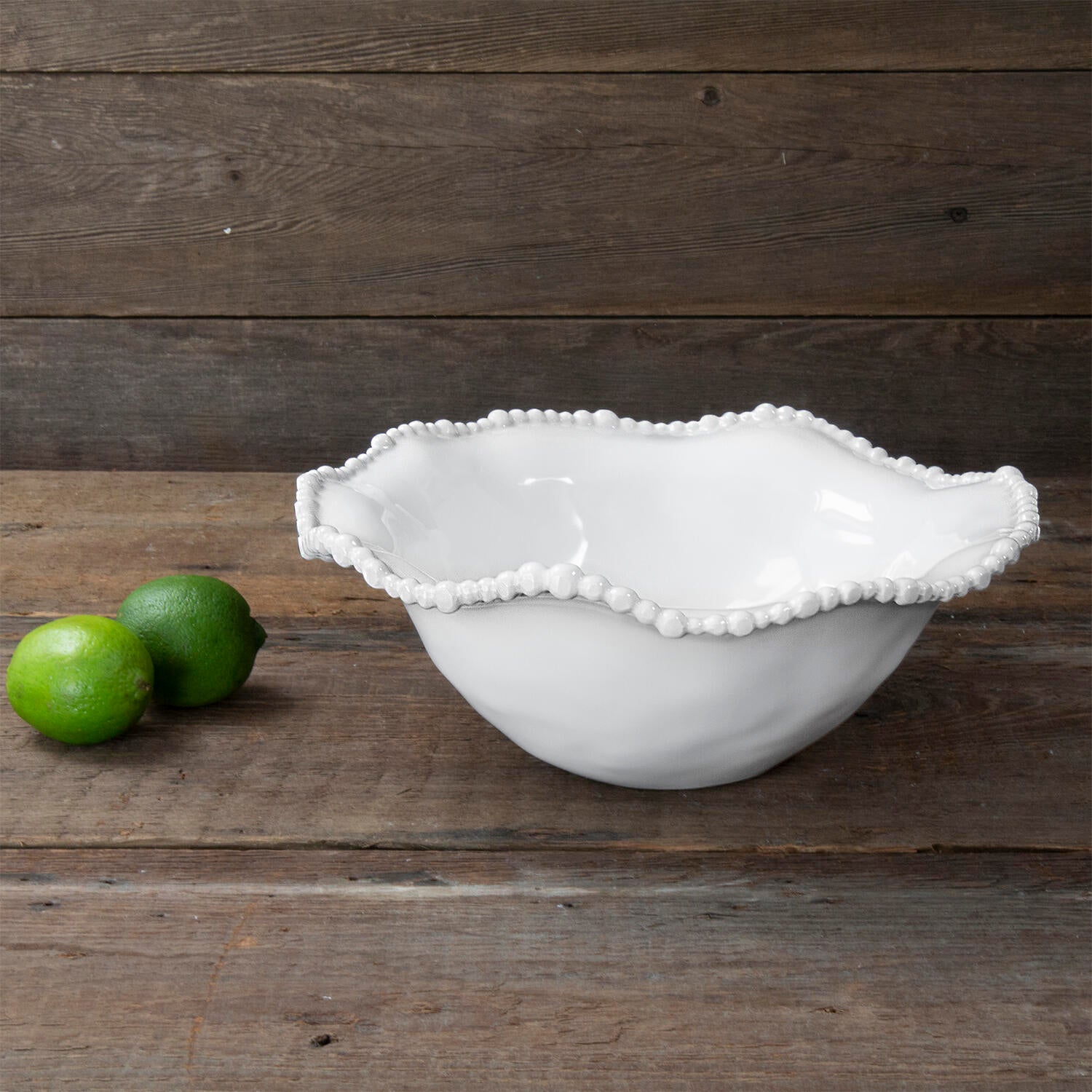 VIDA Alegria Medium Bowl White