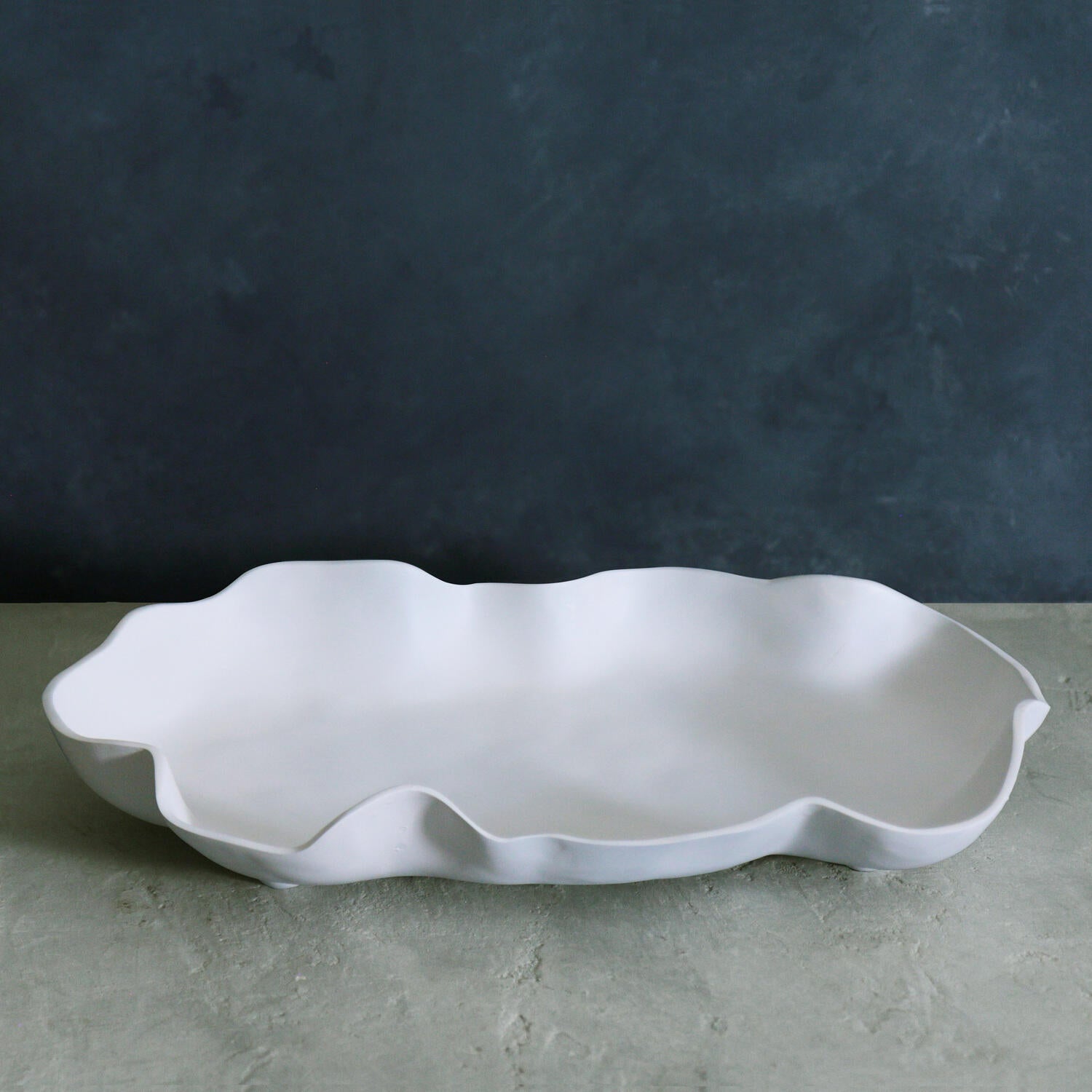 VIDA Nube Large Platter (White)