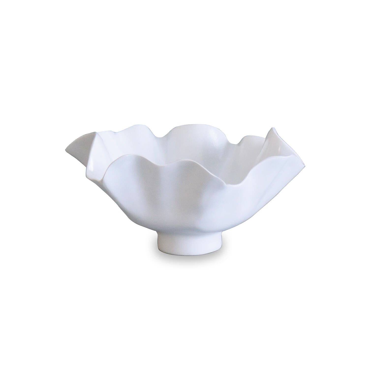 VIDA Bloom Small Deep Bowl (White)