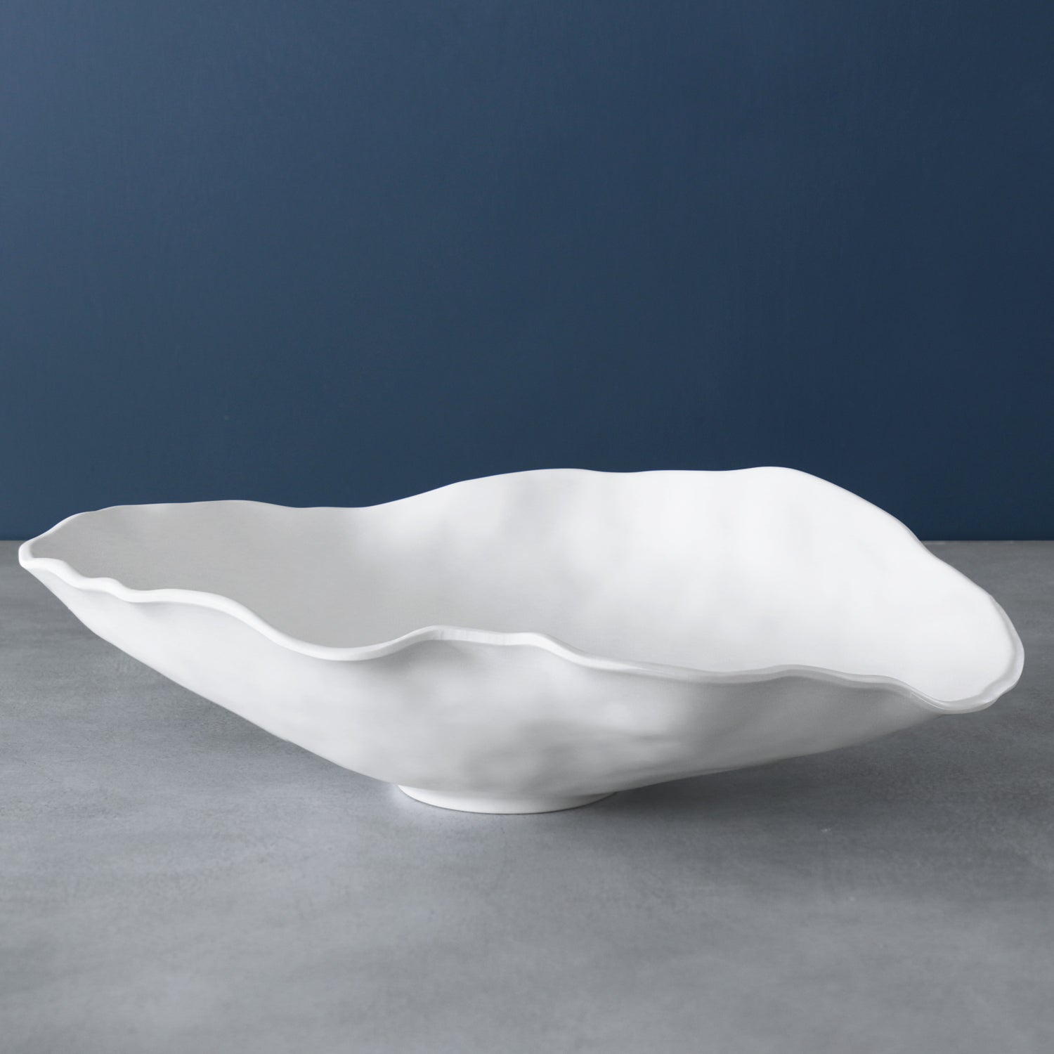 beatriz-ball-vida-nube-large-oval-bowl-white-seconds-non-refundable