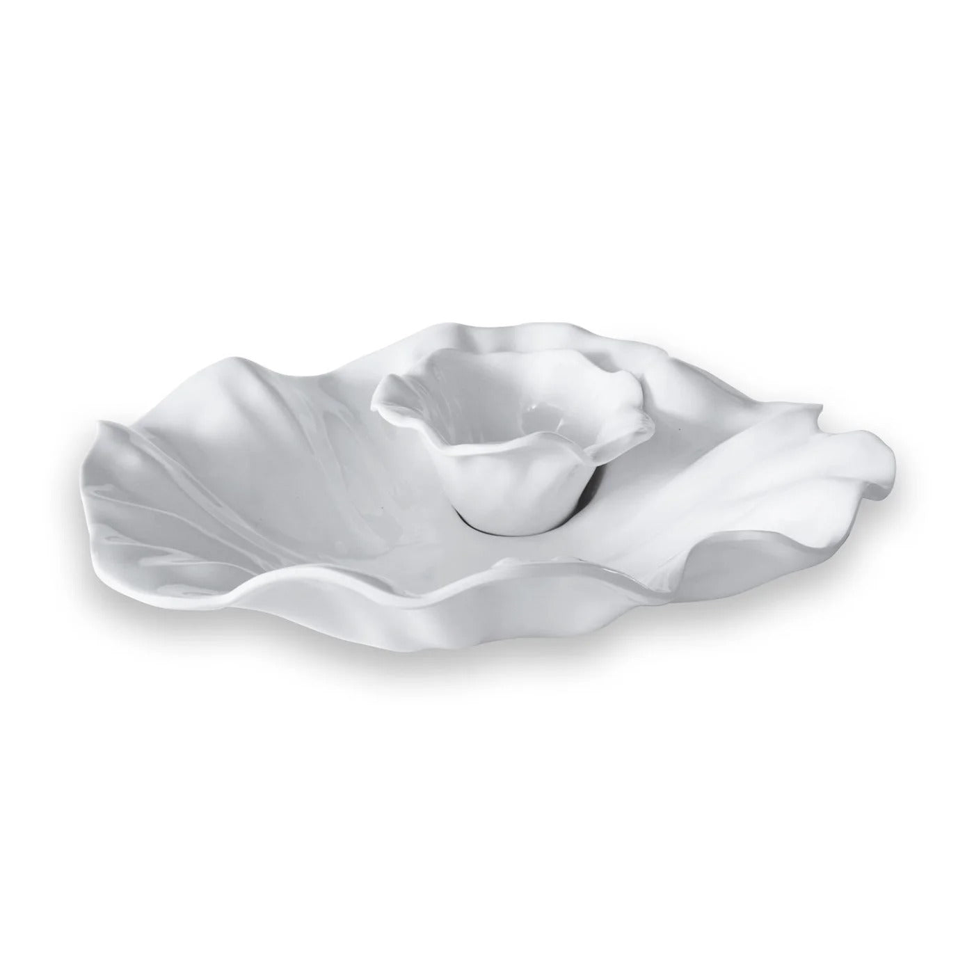 VIDA Bloom Chip and Dip (White)