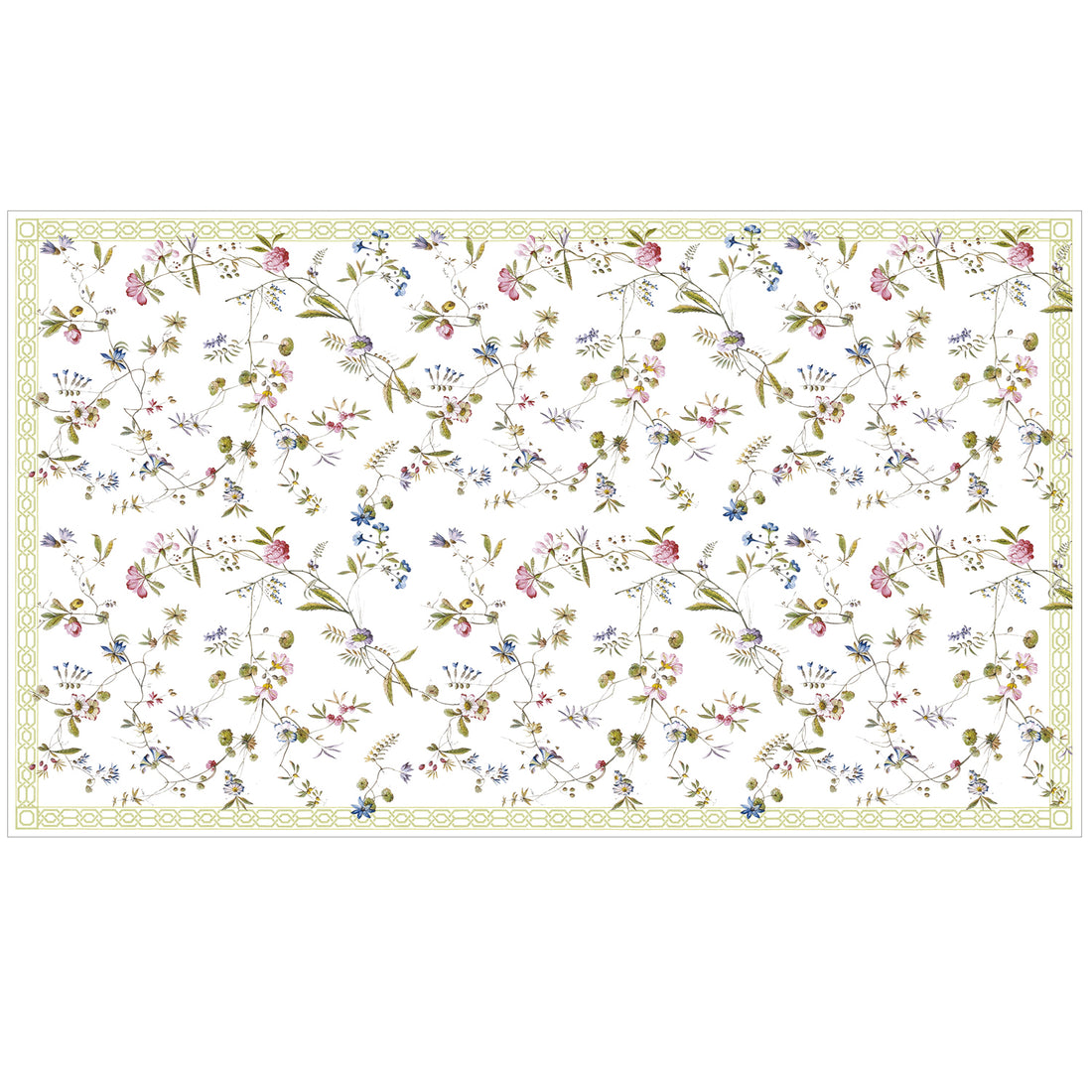 LINEN Gabrielle tablecloth 70 x120 (Floral)