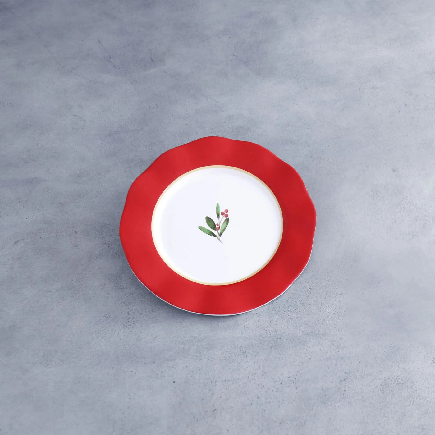 beatriz-ball-vida-holly-9-salad-plate-set-of-4-red-and-white