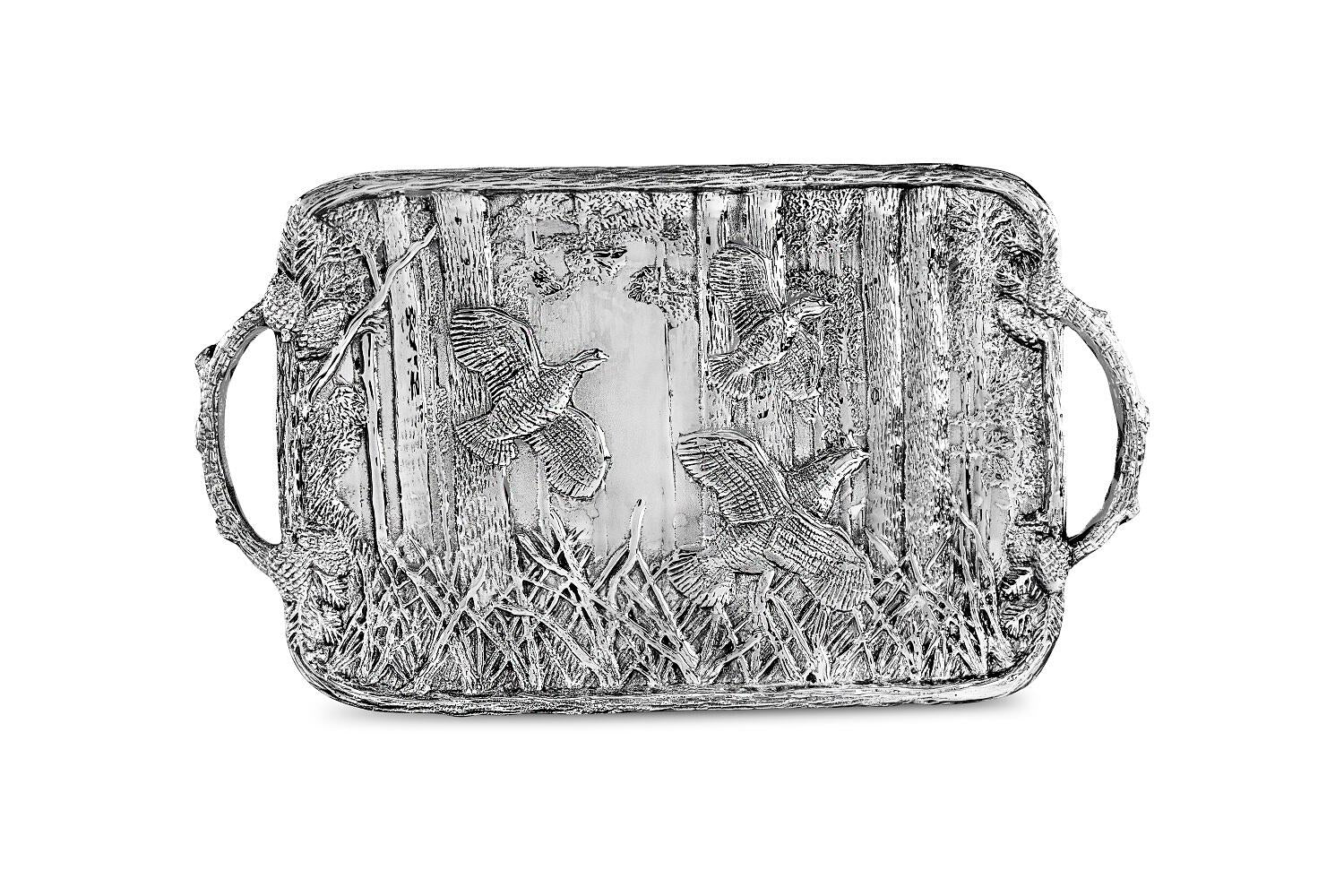 beatriz-ball-forest-quail-tray-with-twig-handles-seconds-non-refundable