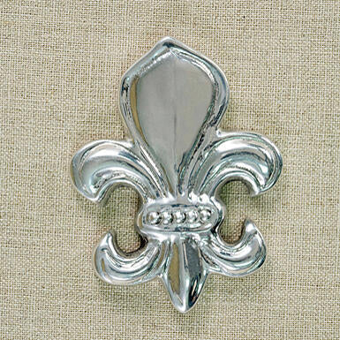 Tibetan Silver Buttons - Fleur de Lis 25 pieces