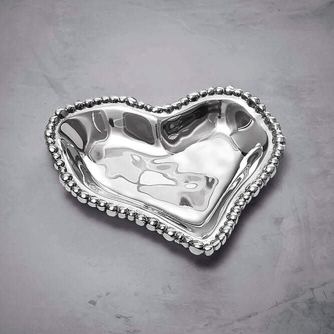 ORGANIC PEARL Small Heart Platter