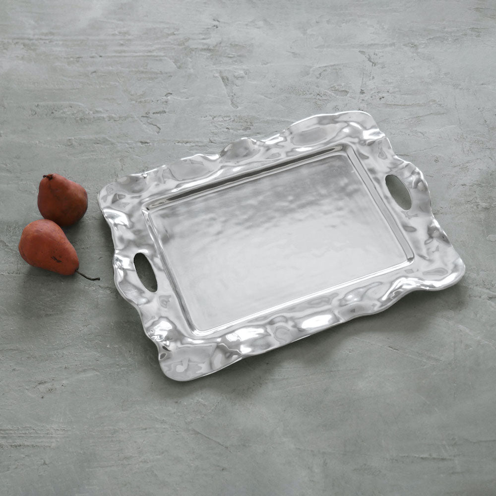 VENTO Rebecca Large Rectangular Tray with Handles