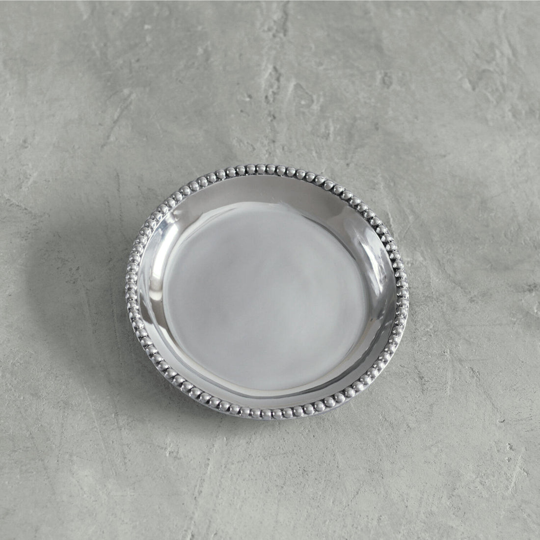 GIFTABLES Pearl Round Plain Tray