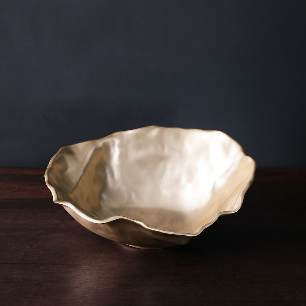 SIERRA MODERN Maia Large Bowl (Gold)