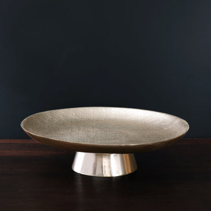 SIERRA MODERN Fina Pedestal Cake Plate (Gold)