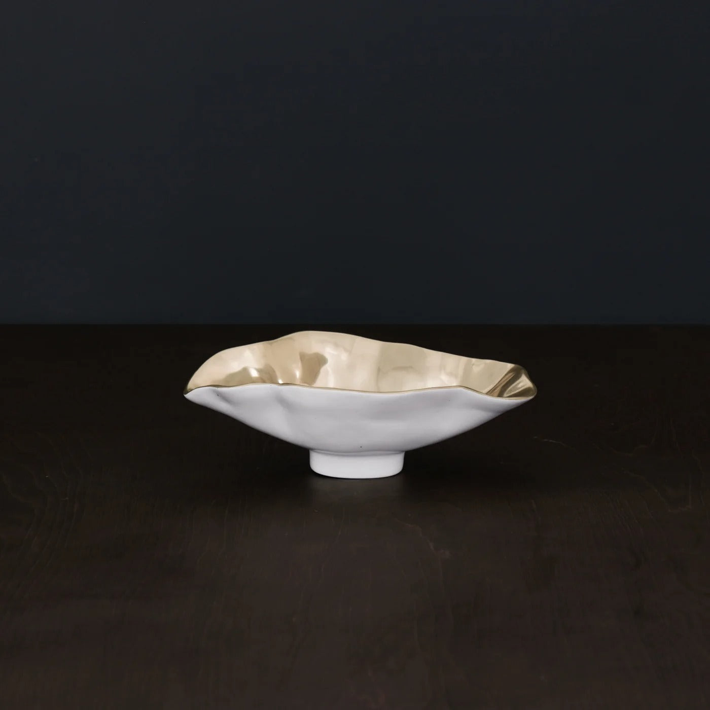 beatriz-ball-thanni-maia-small-oval-bowl-white-and-gold-seconds-non-refundable
