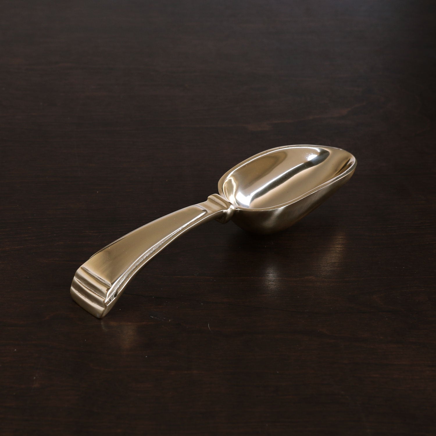 Shop Sterling Silver and Walnut Ice Cream Scoop